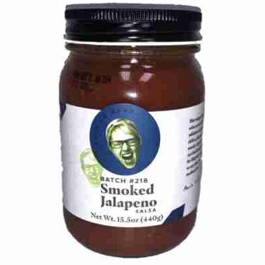 Salsa Smoked Jalapeno, 6/15.5oz Spicin Foods