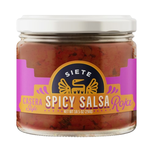 Salsa Spicy Rioja, 6/10.5oz Siete