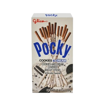 Cookie & Cream Biscuit Sticks, 120/2.47oz Glico