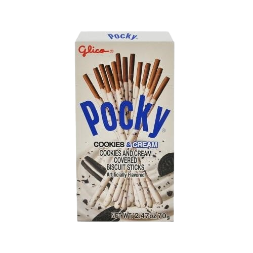 Cookie & Cream Biscuit Sticks, 120/2.47oz Glico