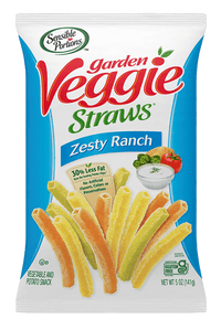 Garden Veggie Straws Zesty Ranch, 12/5oz Sensible Portions