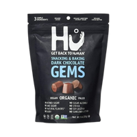 Dark Chocolate Gems, 6/9oz Hu