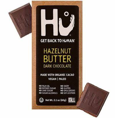 Hazelnut Butter Filled Chocolate, 144/2.1oz Hu