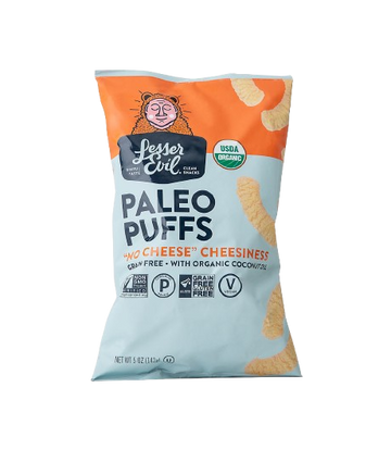 Paleo Puff No Cheese, 9/5oz Lesser Evil