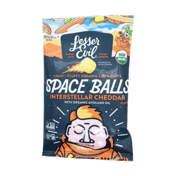 Interstellar Cheddar Balls, 96/0.6oz Lesser Evil