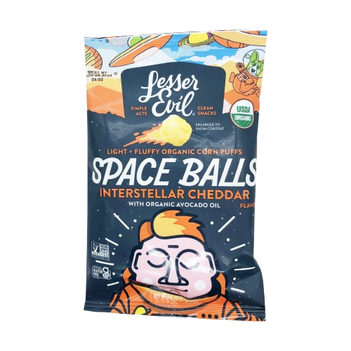 Interstellar Cheddar Balls, 96/0.6oz Lesser Evil