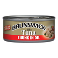 Tuna Chunk in Oil, 48/142g Brunswick