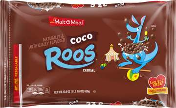 Coco-Roos Cereal, 9/23.6oz Malt-O-Meal