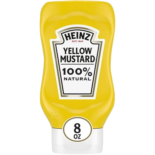 Mustard, 12/8oz Heinz