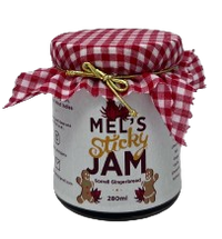 Sorrel Gingerbread Jam, 280ml Mel's Sticky Jam