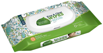 Baby Wipes Free & Clear, 12/30ct Seventh Generation