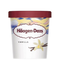 Vanilla Ice Cream, 8/473ml Haagen Daz