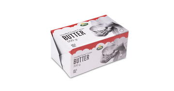 Unsalted Sweet Cream Butter, 20/500g Arla