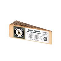 Black Pepper Bellavitano Wedge, 12/5.3oz Sartori