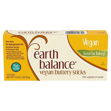 Butter Vegan Dairy Free, 6/16oz Earth Balance