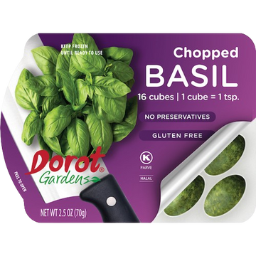 Basil Chopped, 16/2.5oz Dorot