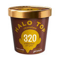 Chocolate Light Ice Cream, 8/16oz Halo Top