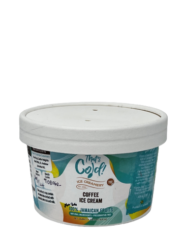 Coffee Dairy Free Ice Cream, 10/8oz That's Cold Creamery