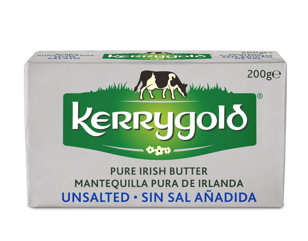 Unsalted Butter, 10/200g Kerry Gold