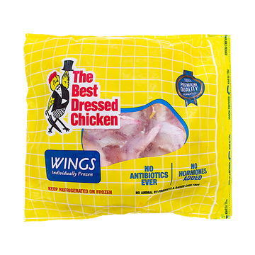Chicken Wings Re-Sealable, 18ct The Best Dressed Chicken