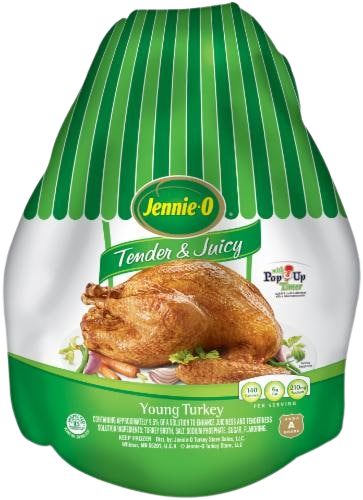 Turkey Whole Young, 10-14lbs Avg 23.13kg Jennie-O