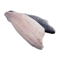 Branzino Fillet Skin-On IQF 5-6oz , Std 10lb