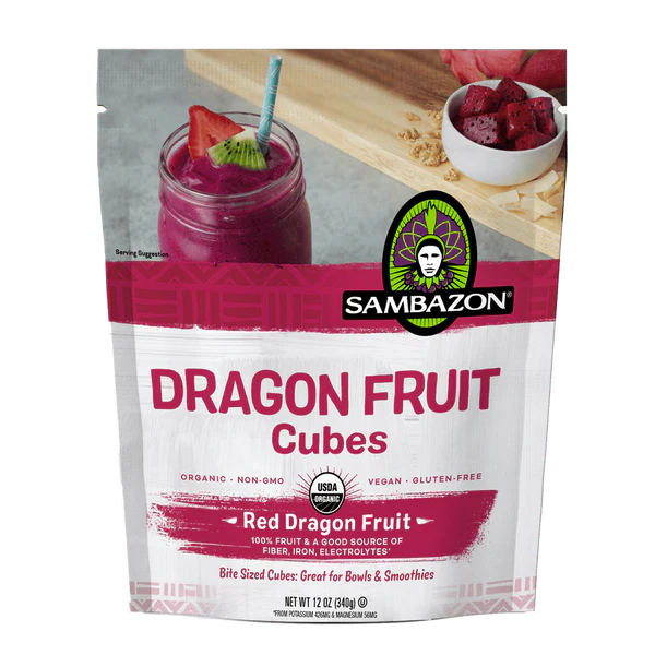 Dragonfruit Cubes, 8/12oz Samazon