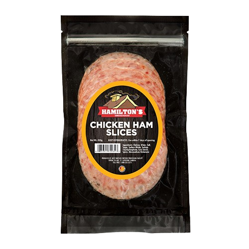 Ham Smoked Sliced Chicken, 170g Hamilton