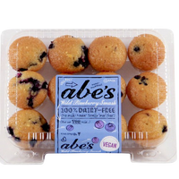 Blueberry Muffin Vegan, 12/10oz Abe's