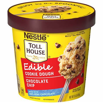 Chocolate Cookie Dough, 4/15oz Nestle