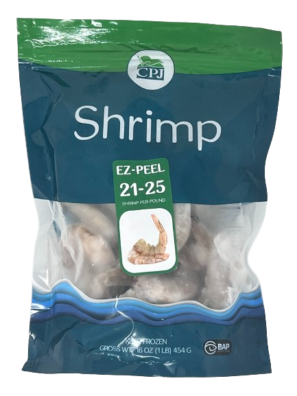 Shrimp EZ Peel 21-25, 10/1lb CPJ