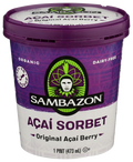 Acai Berry Sorbet, 8/16oz Sambazon