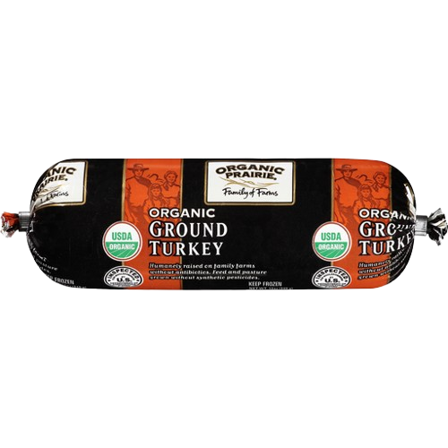 Ground Turkey Organic, 10/12oz Organic Prairie