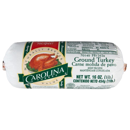 Ground Turkey Fine, 12/1lb Carolina