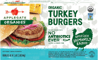 Turkey Burger Organic, 12/16oz Applegate