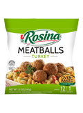 Turkey Meatballs, 8/22oz Rosina