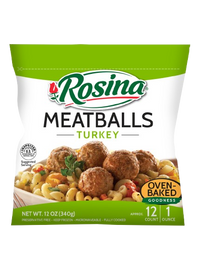 Turkey Meatballs, 8/22oz Rosina