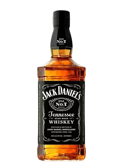 Jack Daniel's Old No. 7 Black Label Whiskey, 12/1L