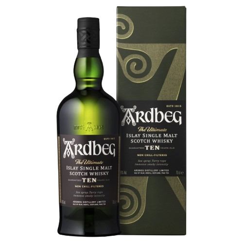 Ardbeg 10 Year Old Whiskey, 6/700ml