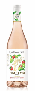 Yellow Tail Fresh Twist Strewberry & Lime, 12/750ml