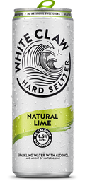White Claw Natural Lime Hard Seltzer, 24/355ml