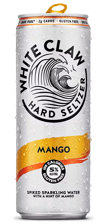 White Claw Mango Hard Seltzer, 24/355ml