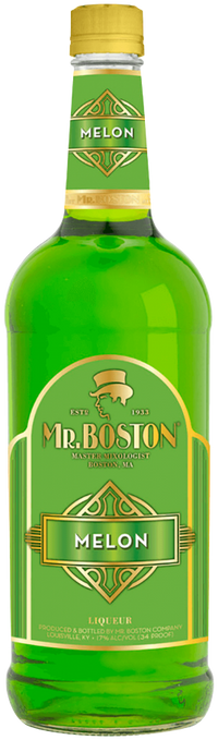 Mr Boston Melon Liqueur, 12/1L