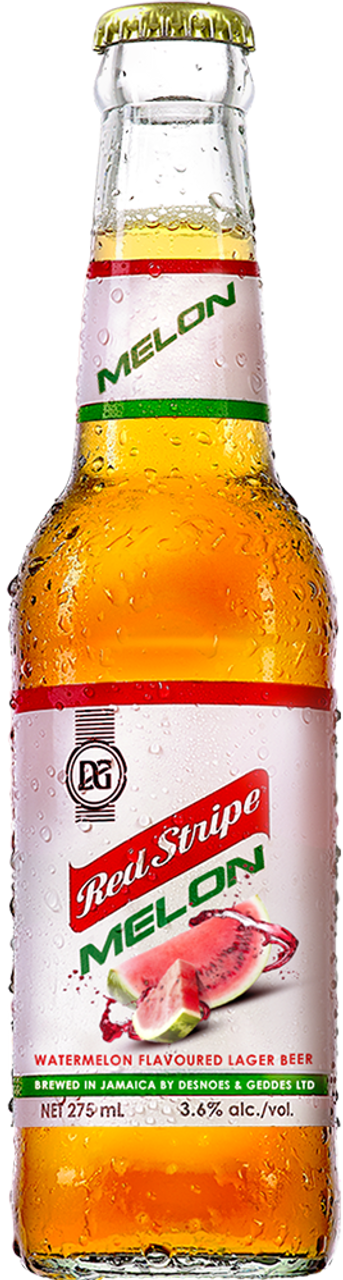 BEER, RED STRIPE WATERMELON BTL 24/275ML