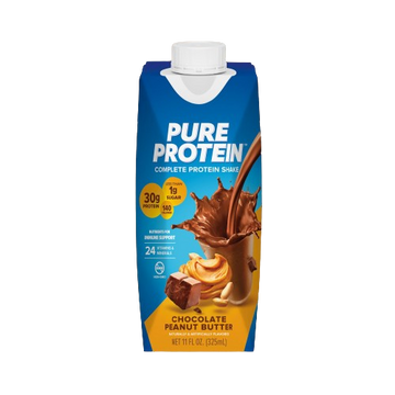 Protein Shake Peanut Butter, 12/325ml Pure Protein