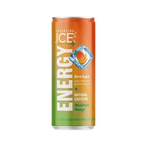 Sparkling Ice Maximum Energy Mango, 12/12oz