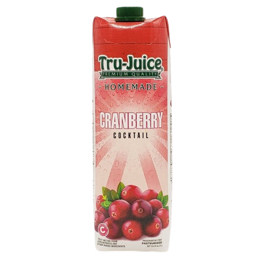 30% Cranberry Cocktail, 12/1L Tru-Juice