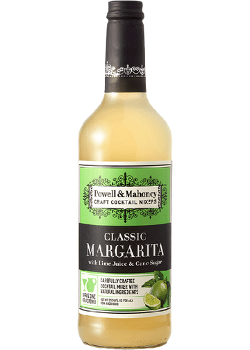 Margarita Mix, 6/750ml Powell & Mahoney