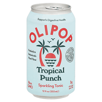 Olipop Tropical Punch, 12/12oz