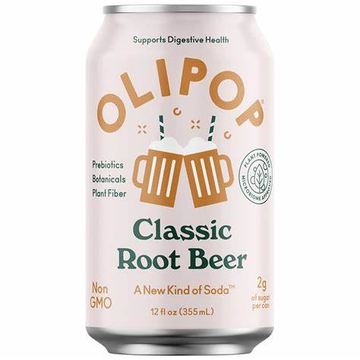 Olipop Root Beer, 12/12oz